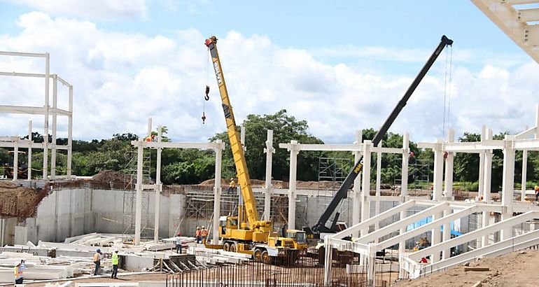 Estadio Roberto Flaco Bala Hernndez con avance del 38