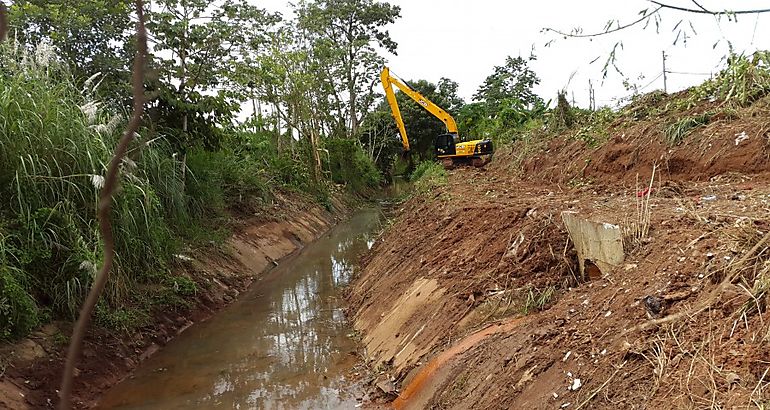 Arraijn se beneficia con trabajos de dragado y corte de caminos