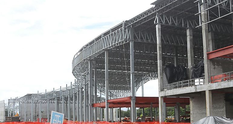 Obras del Centro de Convenciones Amador