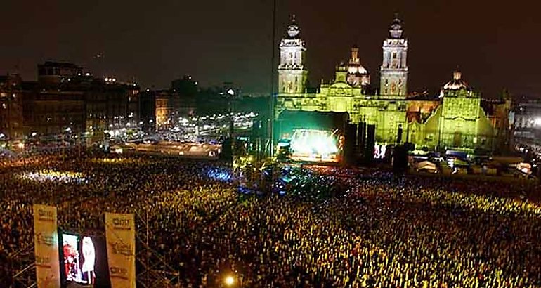 Concierto Zcalo  Mxico