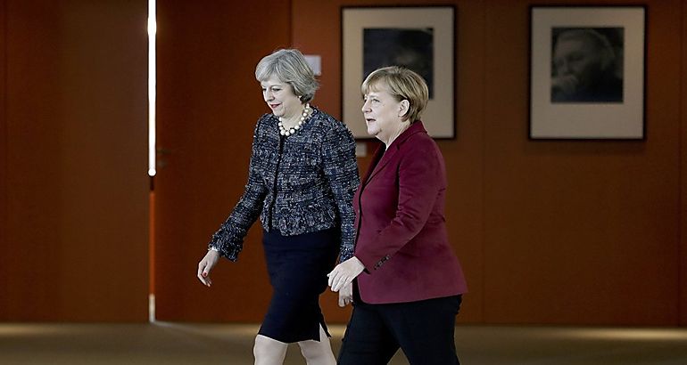 Theresa May y Angela Merkel