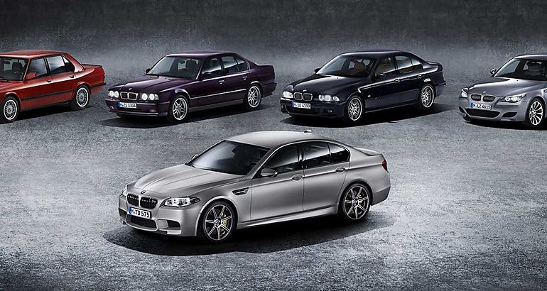 Generaciones anteriores del BMW M5