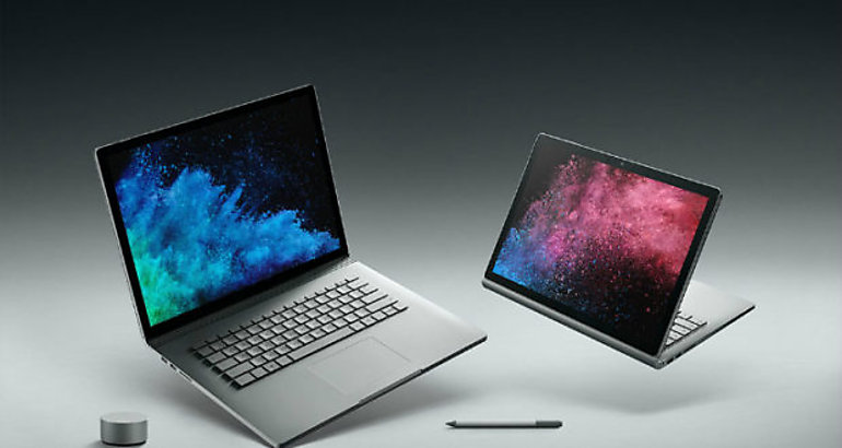 Microsoft anuncia Surface Book 2