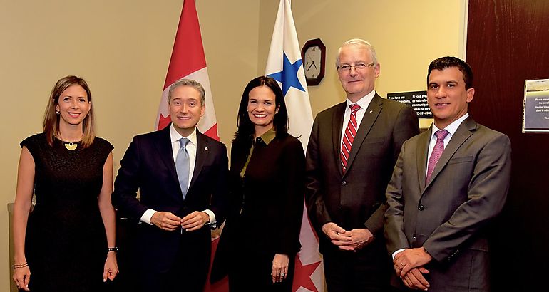 Vicepresidenta se rene con Ministros de Transporte y Comercio de Canad