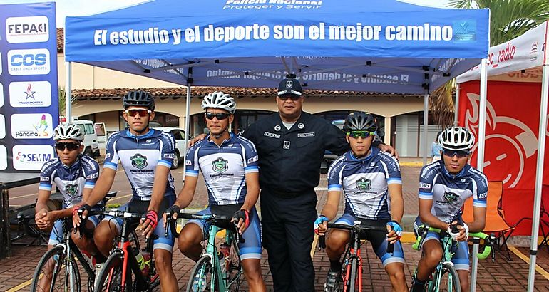 Polica Nacional participa en el Tour Panam