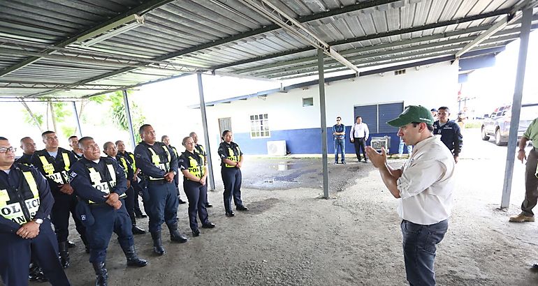 Recorrido por la 4 zona Policial de Chiriqu 