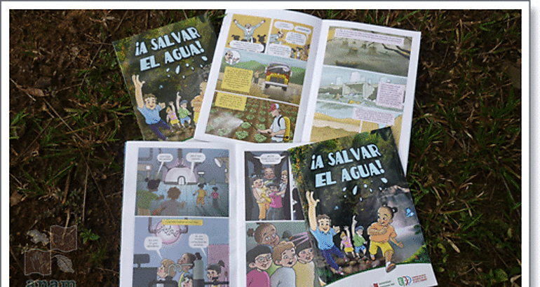 Publican un comic educativo para proteger el agua en el Da Mundial del Agua