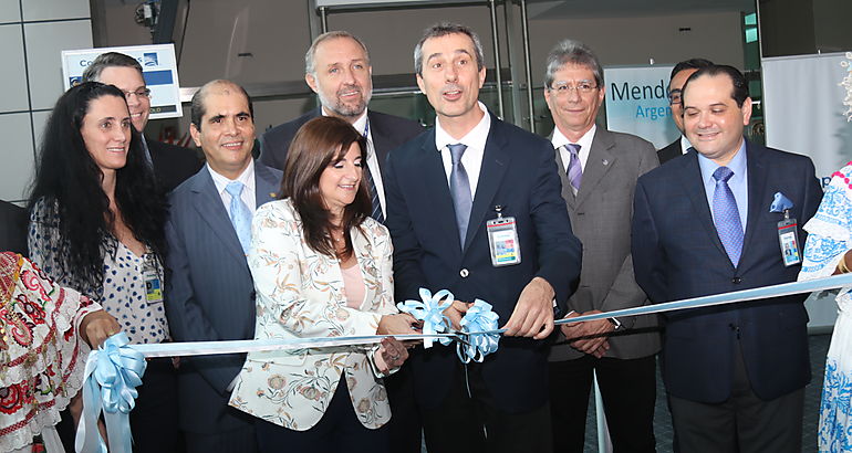 Inauguran primer vuelo directo de Panam a Mendoza Argentina