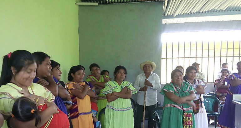 Jornada para prevenir la violencia contra las mujeres indgenas en la comarca Ngbe Bugl