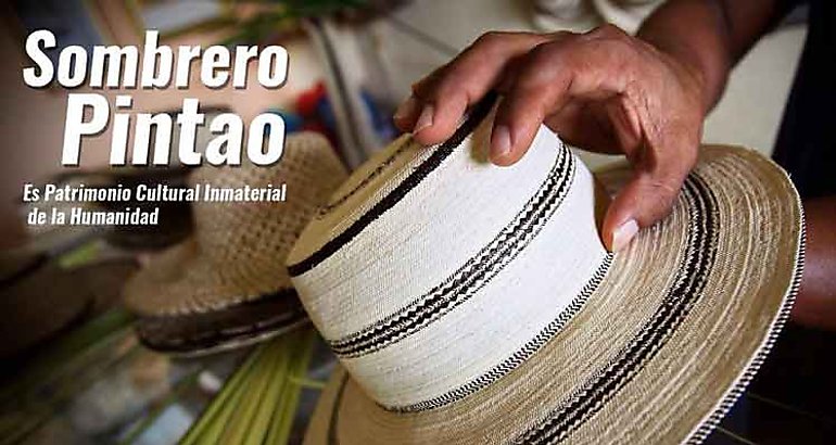 sombrero pintao panameo como Patrimonio Inmaterial 