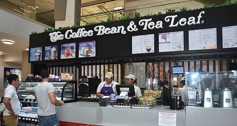 the coffe bean  tea leaf town center