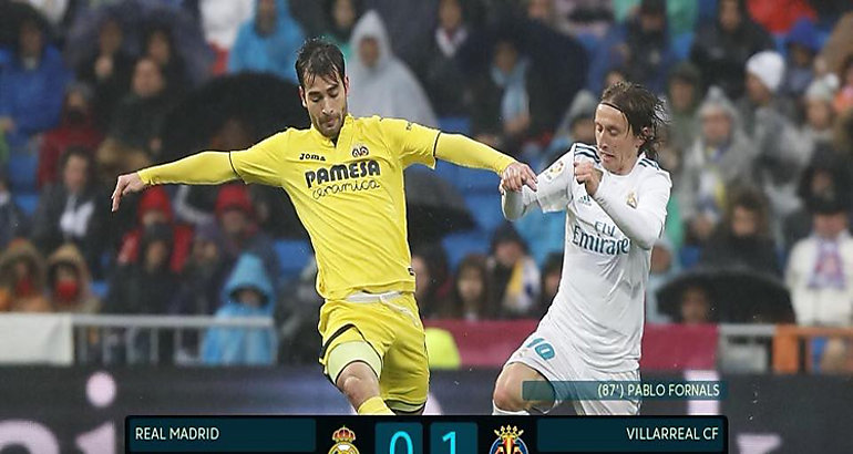 Villarreal derrota al Real Madrid