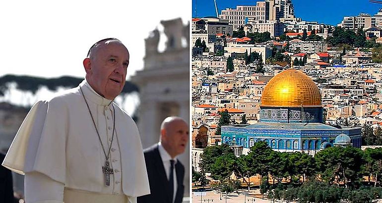 El Papa pide un estatuto especial para Jerusaln 