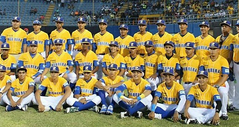 Novena de Herrera en Campeonato Nacional de Bisbol Juvenil