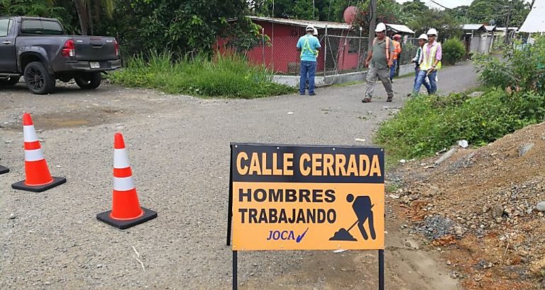 Avanzan trabajos de alcantarillado en Changinola 