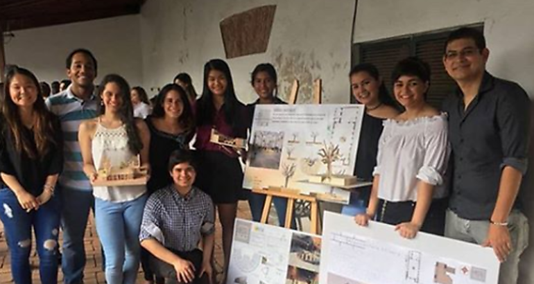 Estudiantes de Arquitectura ganan en el concurso de CUADRA PANAM