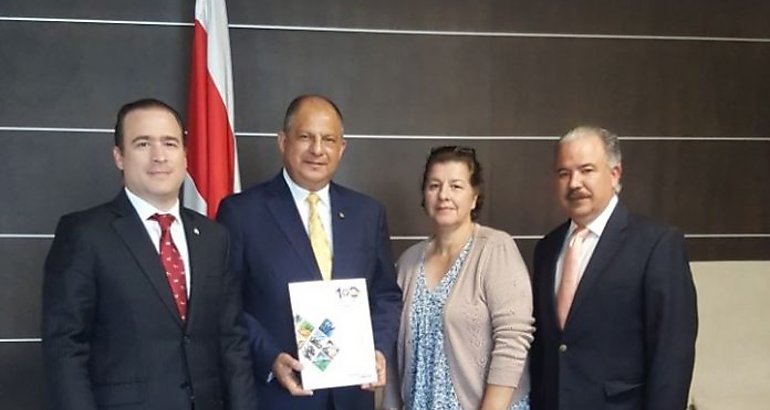 Presidente de Costa Rica Luis Guillermo Sols confirma su participacin a EXPOCOMER 2018