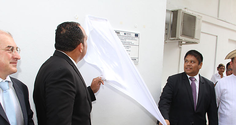 Ministro Bethancourt inaugura nueva sede de la Osegi 