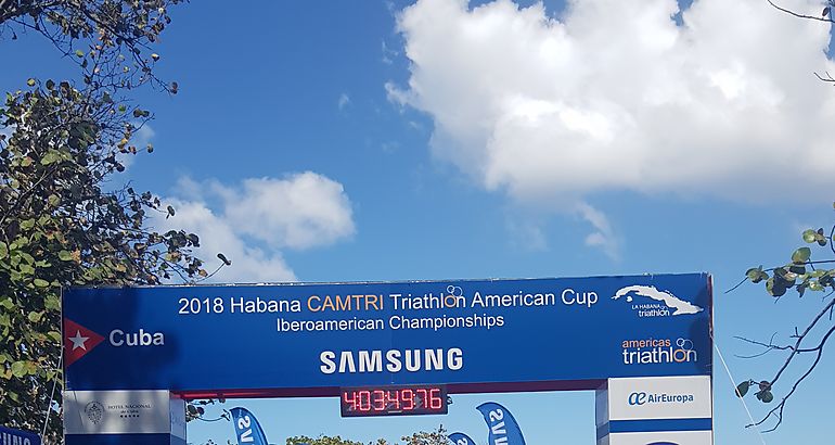 Triatlon de La Habana y samsung