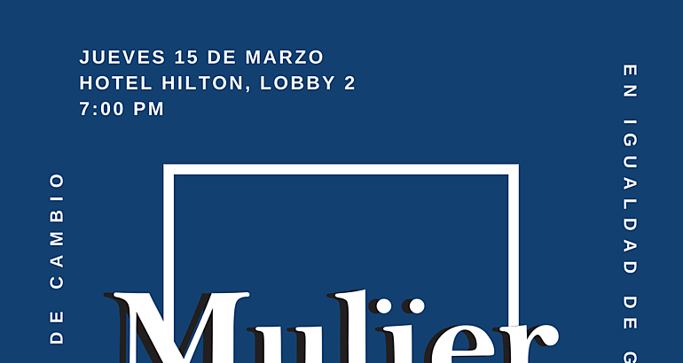 15 de marzo evento MULIER  Fundacin Punto Inicia