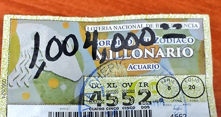 billete premiado