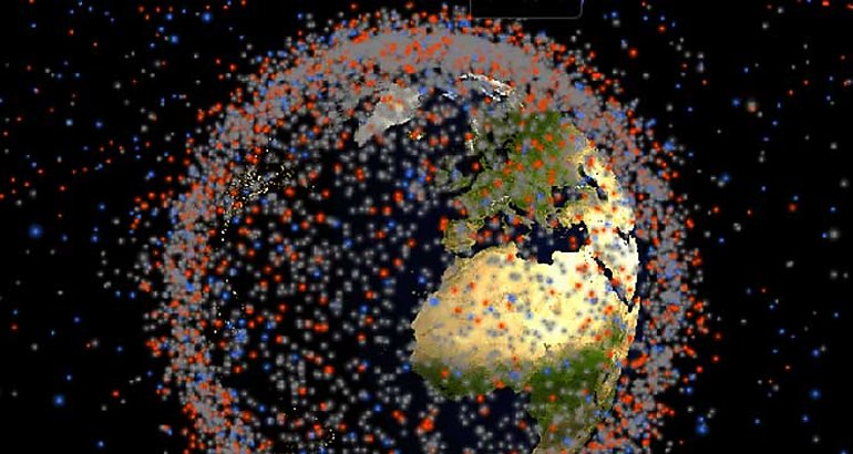 objetos en rbita alrededor de la Tierra