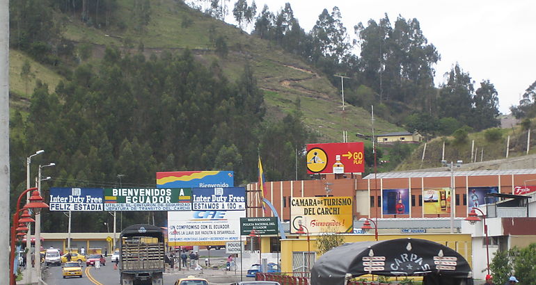 frontera ecuador colombiaFrontera Ecuador colombina