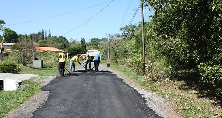 Se intensifican labores de parcheo en Chiriqu