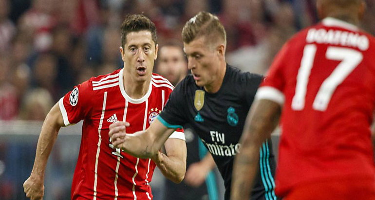 Real Madrid gana al Bayern en Champions