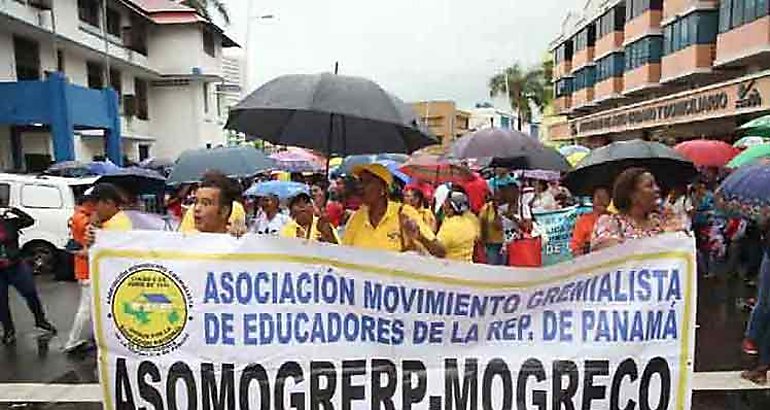 huelga de docentes panameos