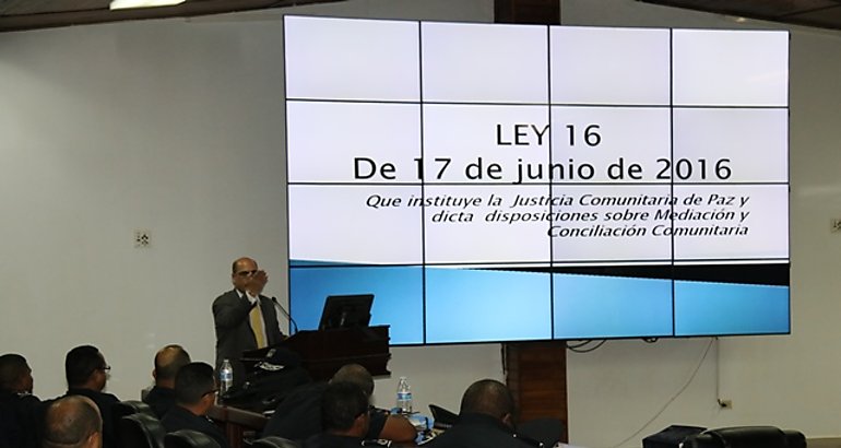 Direccin Nacional de Operaciones realiza jornada para abordar problemas de la niez