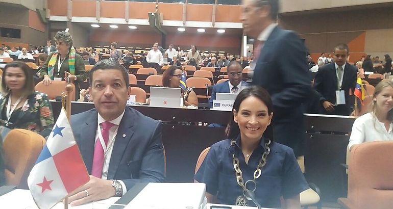 Viceministra de Asuntos Multilaterales y Cooperacin Mara Luisa Navarro