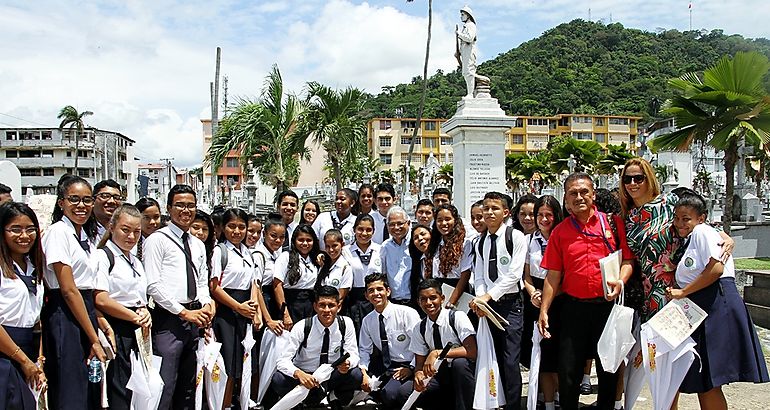 Estudiantes del Instituto Profesional y Tcnico Jeptha B Duncan participan en Mi Ruta PTY 2