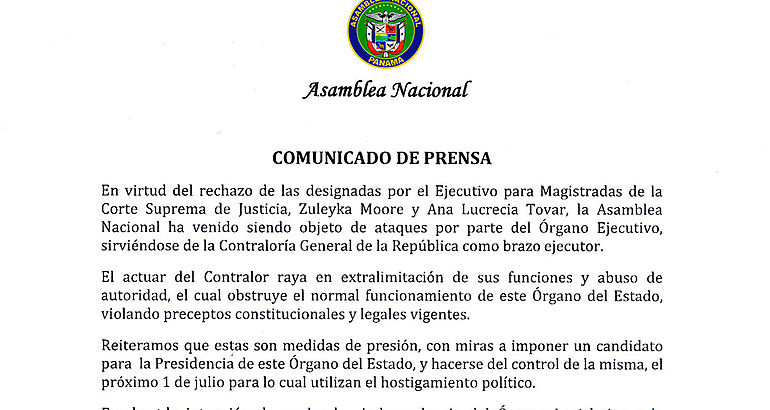 La Asamblea se manifiesta ante los ataques por el nombramiento de las magistradas 