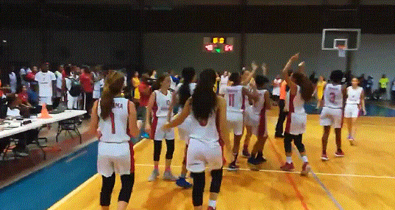 Panam Centro Campeona en el baloncesto de los VI Juegos Juveniles