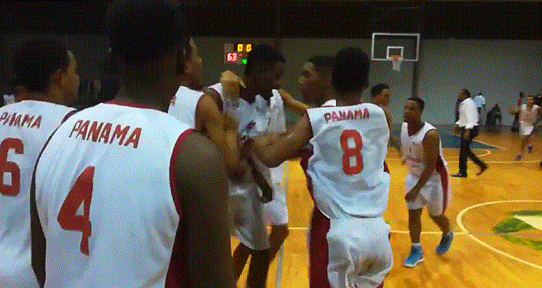  Panam Centro Campen en el baloncesto Masculino U18 de los VI Juegos Juveniles