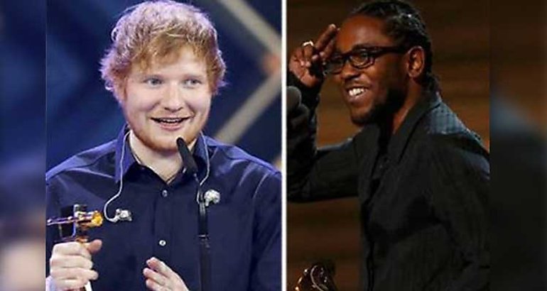 Ed Sheeran y Kendrick Lamar