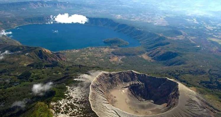 El volcn de Fuego en Guatemala