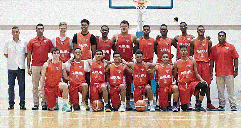 La seleccin panamea de baloncesto U18 masculino