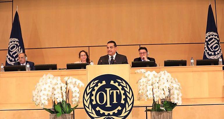 Ministro Carles defiende ante la OIT el empoderamiento laboral femenino