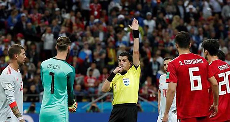 VAR anula primer gol en Copa del Mundo de ftbol