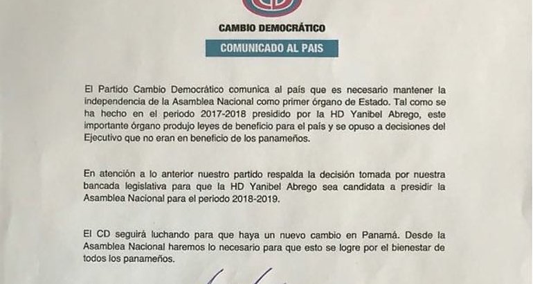 Junta Directiva del CD apoya reeleccin de Yanibel brego