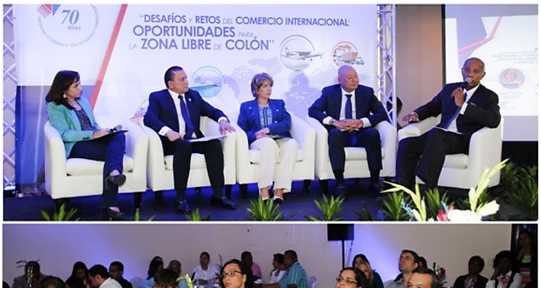 Foro empresarial Desafos y Retos del Comercio Internacional Oportunidades para la Zona Libre de Coln