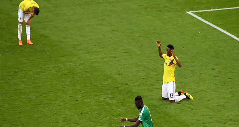 Colombia a octavos del Mundial de ftbol al vencer a Senegal