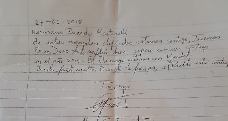 Carta de Martinelli