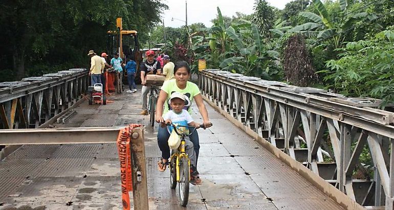 puente sobre quebrada El Hato en Los Santos