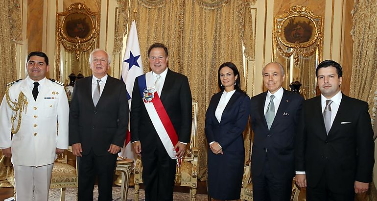 Presidente Varela recibe Cartas Credenciales de Embajadores de Argentina y Chile 