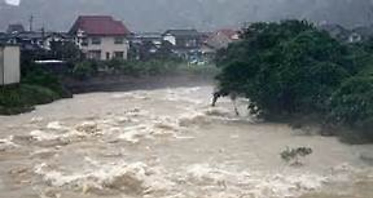 Lluvias torrenciales en Japn