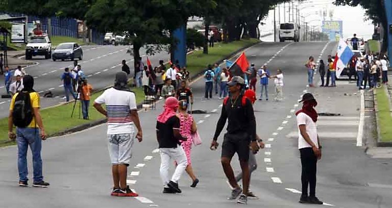 Fuertes protestas en Panam por aumento de tarifa elctrica