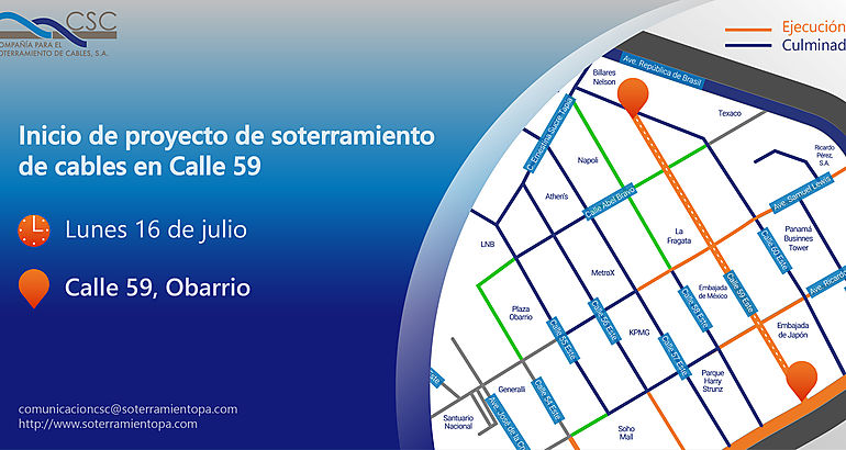 PROYECTO SOTERRAMIENTO DE CABLES